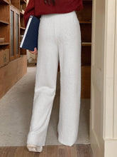 EZwear Solid Color Drawstring Fleece Casual Warm Pants, Autumn/Winter Success